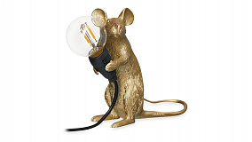 Настольная лампа Seletti Мышь сидит USB 5x15 см, h12,5 см
