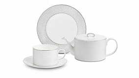 Сервиз чайный Wedgwood Джио Платинум на 6 персон 19 предметов