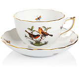 Чашка чайная с блюдцем Herend 250 мл Ротшильд
