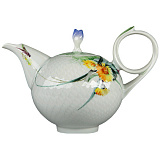 Чайник Meissen 1,05л Игра волн, рельеф, дикая флора