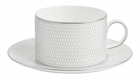Сервиз чайный Wedgwood Джио Платинум на 6 персон 13 предметов
