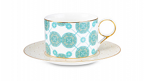 Чайный сервиз на 6 персон Mix&Match Home Максим, 21 предмет