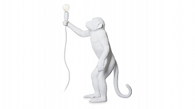 Настольная лампа Seletti Обезьяна стоит 46x27,5 см h54 см, смола