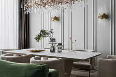 Стол обеденный Quadro белый GARDA DECOR