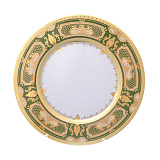 Набор тарелок на 6 персон Falkenporzellan Donna Green gold 28 см