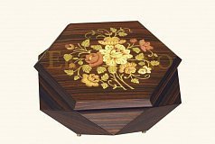 Музыкальная шкатулка Роза