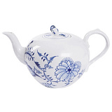 Чайник Meissen 1л Луковый декор, стилизованный
