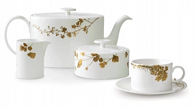 Сервиз чайный Wedgwood Вера Ванг Сад на 6 персон 15 предметов, фарфор костяной